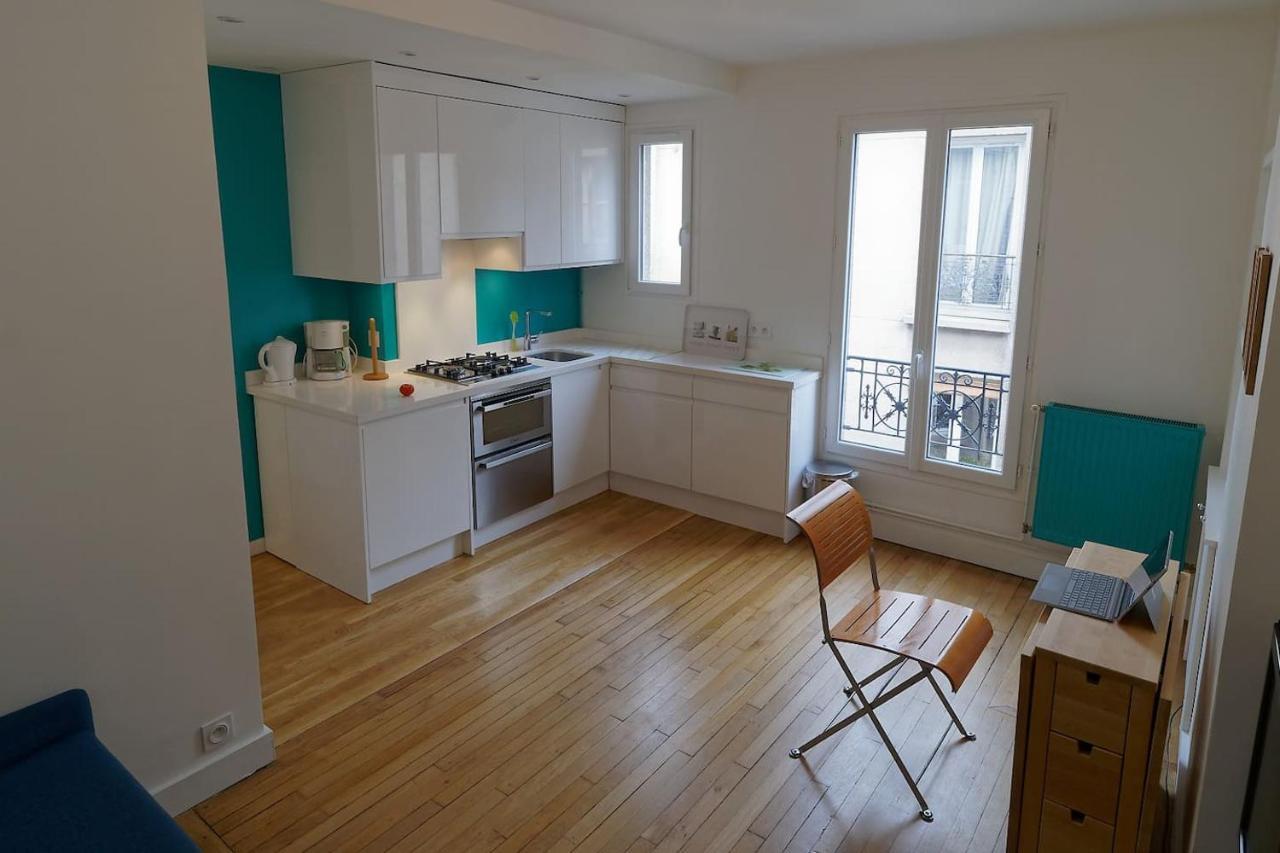 Quiet Apartment Near Montmartre Paris Exteriör bild